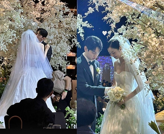 윤박 김수빈 결혼식