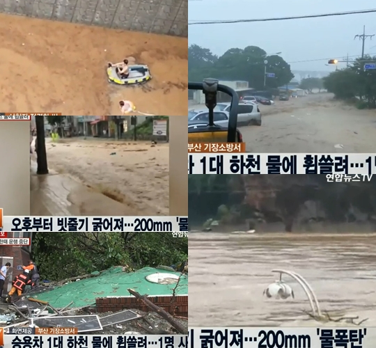 시민이 고무대야 구조