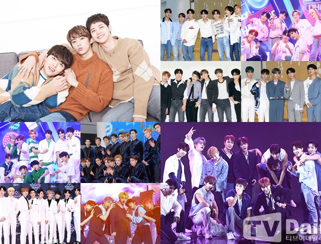 (B1A4), ƾ, Ÿ, Ƽ(NCT), (SF9), ϵ, , οԴ, ̿(CIX),  