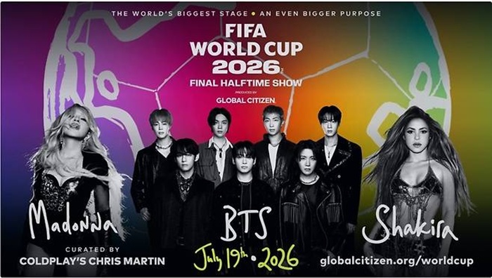 2026 ���߹� ������ ����� ����Ÿ�� �� �����̳�, �������� ������, ��ź�ҳ��(BTS), ��Ű��